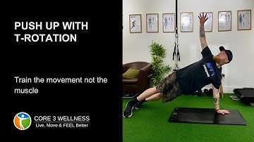 Push Up with T-Rotation