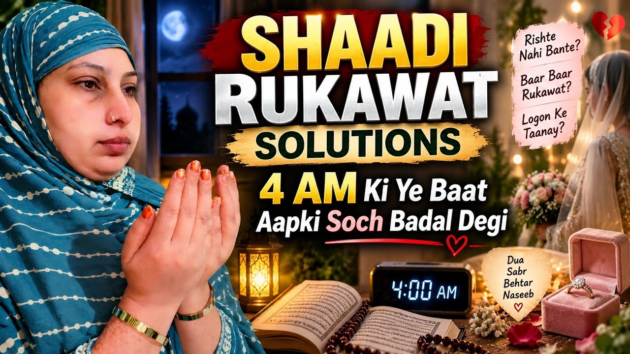 Shaadi Mein Baar-Baar Rukawat Aa Rahi Hai? 4 AM Ki Ye Baat A