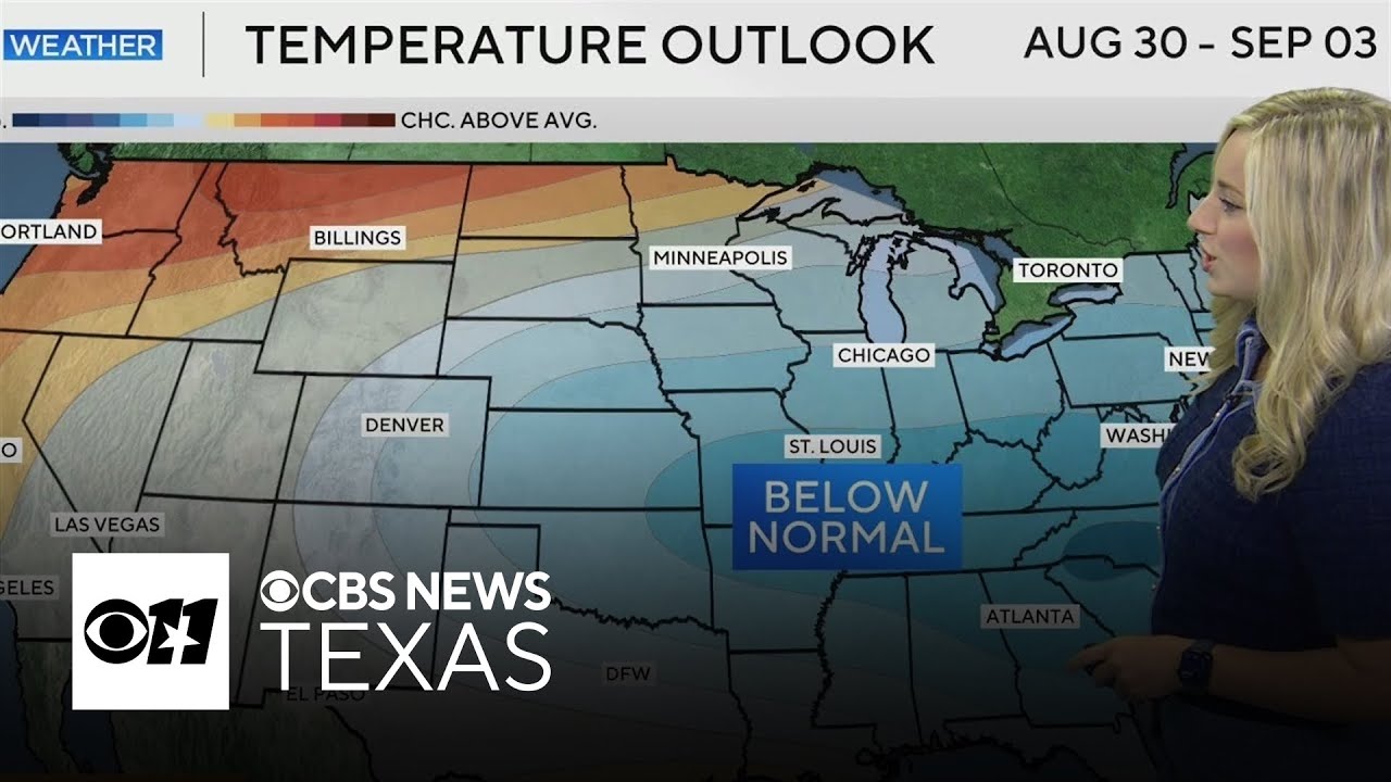 Expect temperatures to dip into the upper 80s across North Texas after ...
