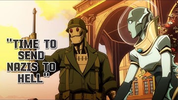 All GI Robot Wants to Do is Kill Nazis | Creature Commandos | DC Universe Series | HBO Max