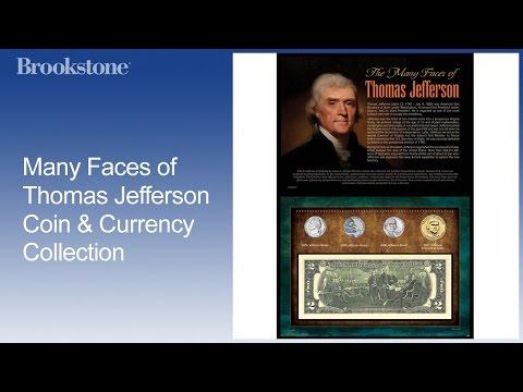 Many Faces Of Thomas Jefferson Coin U0026 Currency Collection