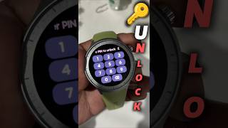 How to set and Remove Pinlock On Motorola Watch 🙂 #motowatch #passwordforgot #techpokeshorts
