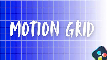 Make Motion Grid background animation in Davinci resolve | Grid effect | Motion background
