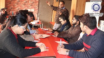 FACULTY DEVELOPMENT PROGRAMME -2020