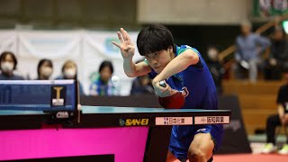 吉村真晴 vs 篠塚大登 TBESTGAME 琉球アスティーダ vs 木下マイスター東京 ノジマTリーグ2023-2024 2024年2月11日 那覇市民体育館【卓球Tリーグ公式】