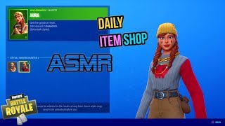 ASMR | Fortnite NEW Winter Hunter Style! Daily Item Shop Update 🎮🎧 Relaxing Whispering 😴💤 screenshot 5