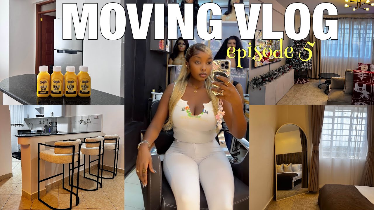 MOVING VLOG EP 5: New Barstools,Kamukunji Haul,Baby Shower & Friends,Eating Healthy,Shopping Hauls..