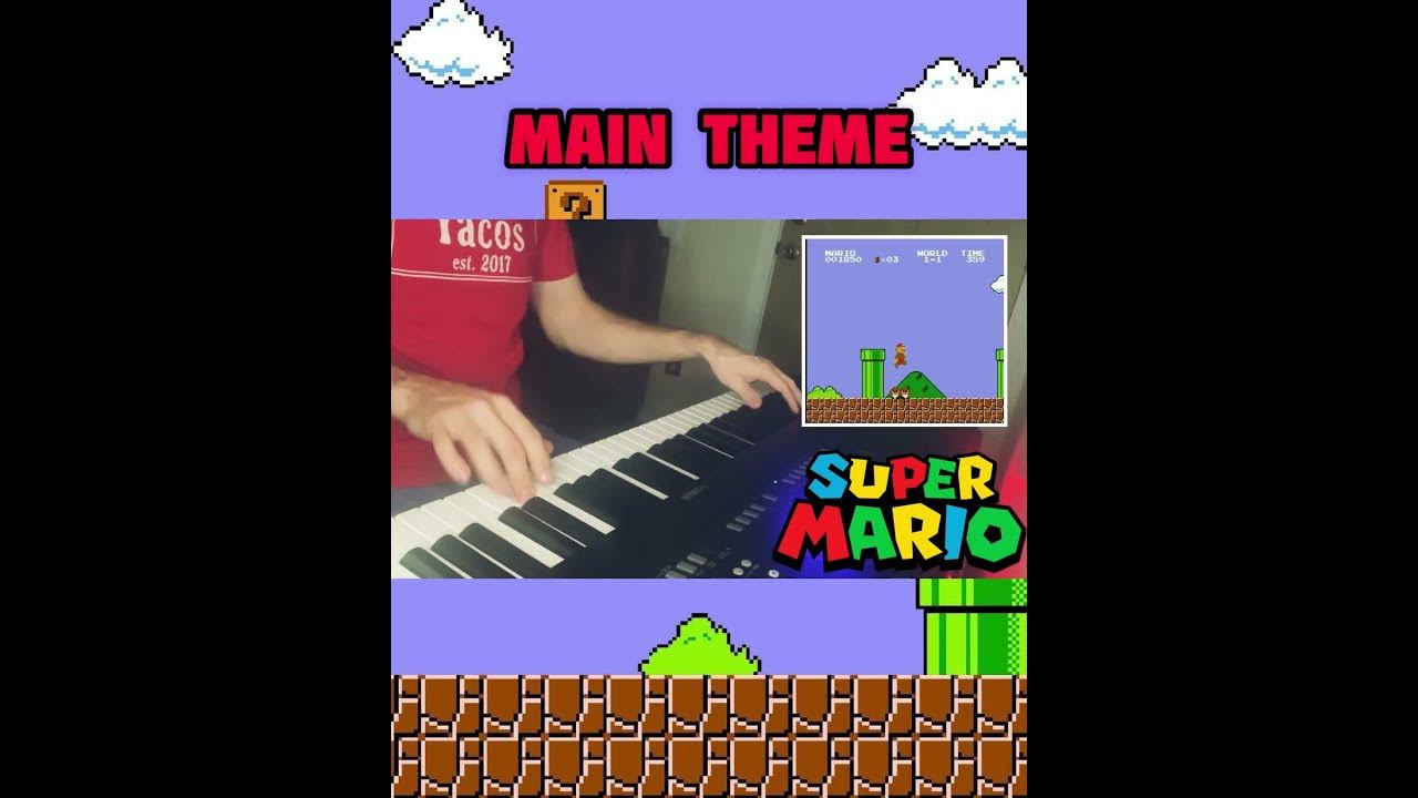 Super Mario Bros - Main Theme (Piano Cover) 🎹