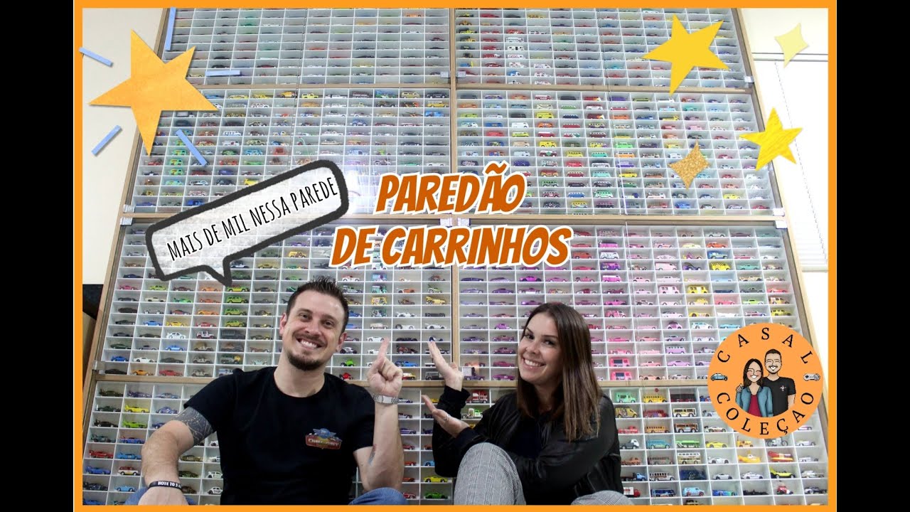 MAIS DE MIL CARRINHOS NESSA PAREDE - Tintim por tintim de como fizemos nosso paredão!