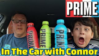 Prime Hydration Drinks In The Car With Connor Supercool Review