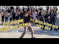 Busking fancam kpop ateez undercover prank fans at venice beach ft sans solo behind the scenes