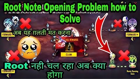 Root Opening Poblem solved free fire_Free fire me root keise open Hoga_Battle of the new Dawn Event😃