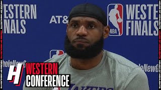 LeBron James Postgame Interview - Game 4 | Lakers vs Nuggets | September 24, 2020 NBA Playoffs