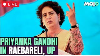 Live | Priyanka Gandhi Addresses The Public In Raebareli, Uttar Pradesh.