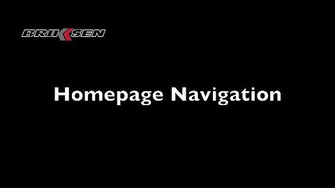 Brikksen.com Homepage Tutorial