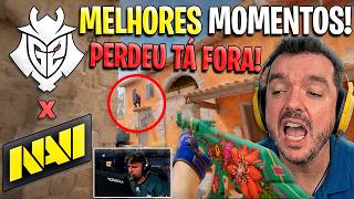 QUEEE JOGAÇOOO DA PO***!🔥 NAVI x G2 (MELHORES MOMENTOS) - IEM Cologne Major 2026 (GAULES)