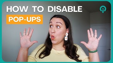 How to Disable Pop-Up Blockers