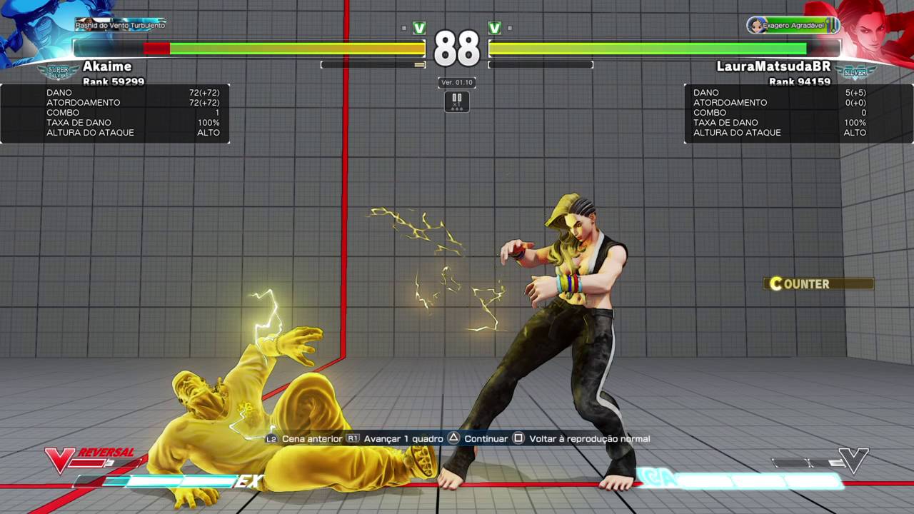 Laura #1,2,3,4,5 Thunder Clap & Inazuma Spin Hold😎