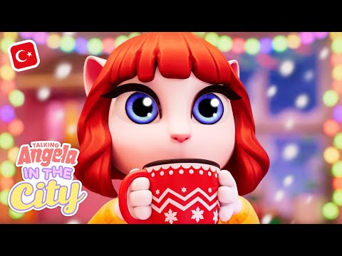 Sıcak Çikolata Zamanı! ❤️☕️ Konuşan Angela: Şehirde (Noel Özel Bölümü)