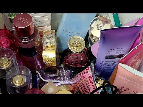 ASMR,  Lo que hay en mi cajita!! y Maquillaje de Azul!!