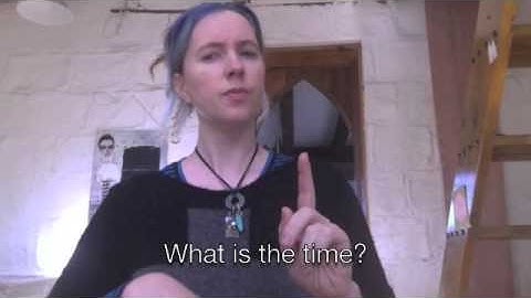 Learn Auslan - Question grammar