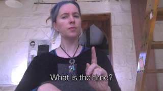 Learn Auslan - Question grammar