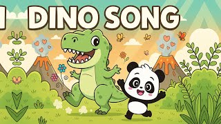 Dino Song for Kids | Panda’s Dinosaur Dance Adventure! 🦕🎵