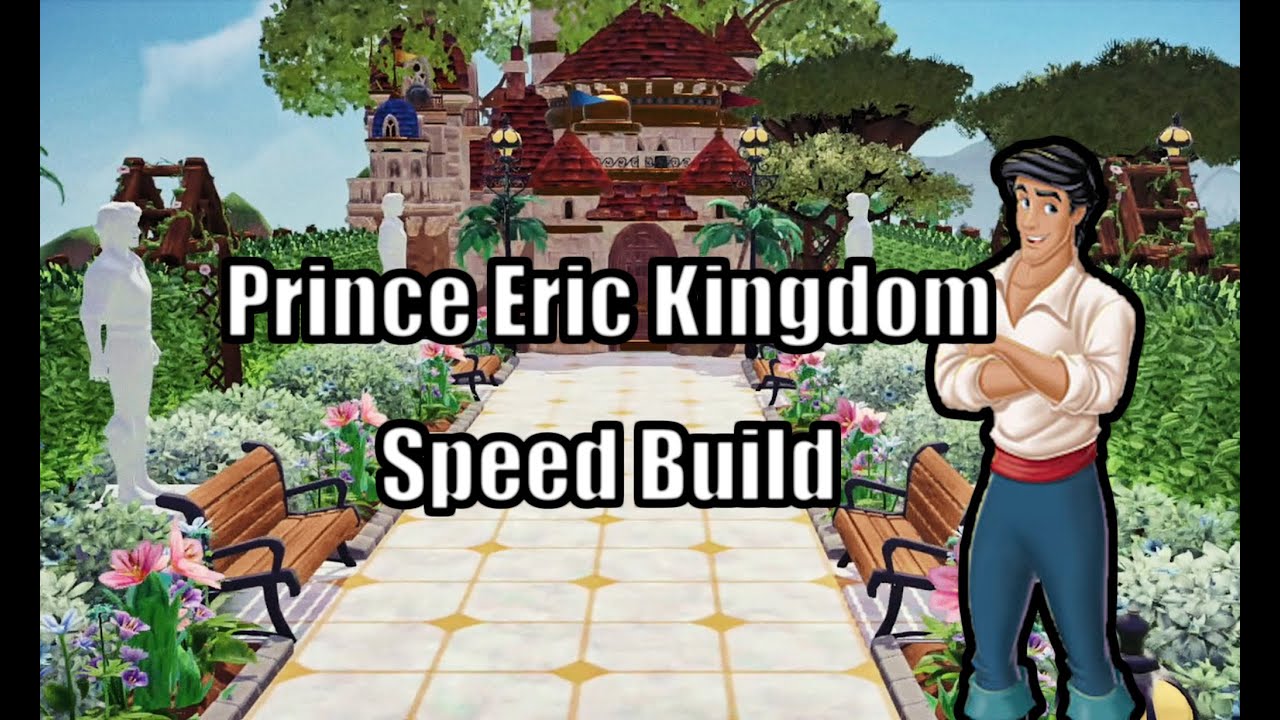 Prince Eric's Kingdom Speed Build// Dreamlight Valley YouTube