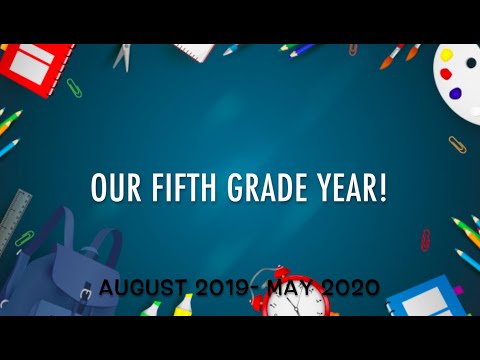 Our Fifth Grade Year- Shoreview Elementary School 2019-2020