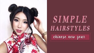 Easy hairstyles for Chinese New Year 2019