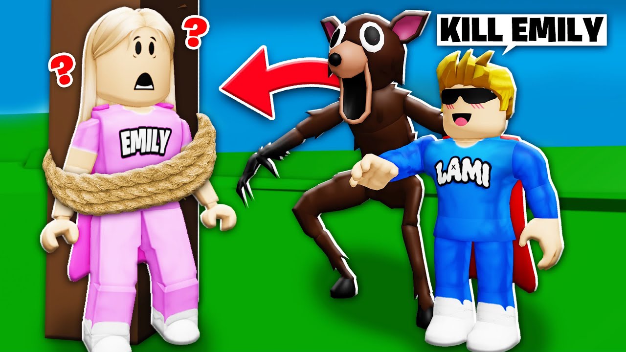 ich TROLLE EMILY in 99 NÄCHTE im WALD... (Roblox)
