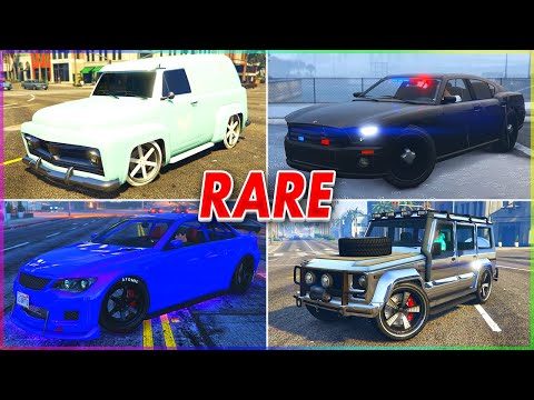 *UPDATED* How To Get ALL Rare Cars In GTA 5 Online! (All Rare Car Locations Guide)