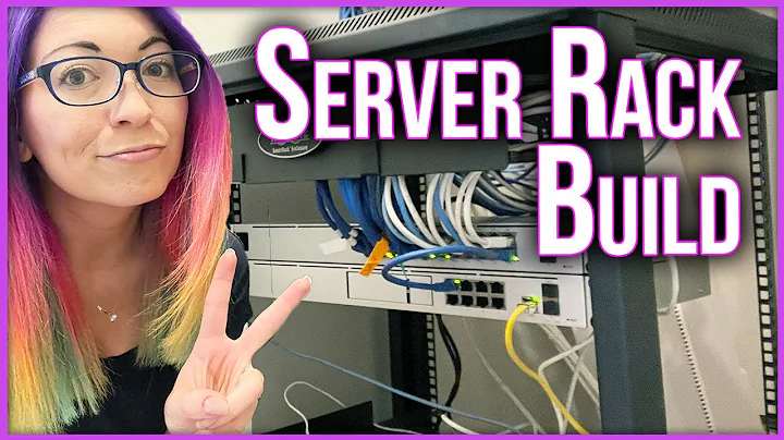 Building My First Server Rack \\ Ubiquiti Dream Machine Pro - My Dream YouTuber Studio! | Pt 12