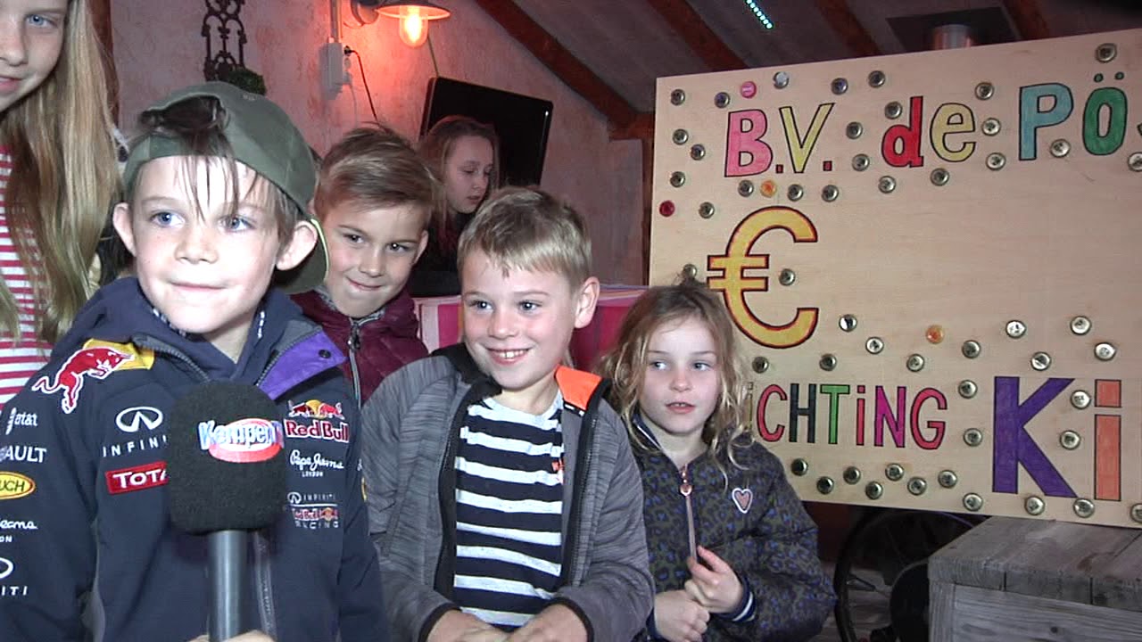 Bierdoppen gespaard voor KIKA bij buurtvereniging de Pöst in Eersel