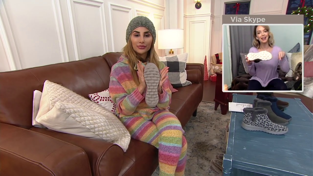 skechers booties on qvc