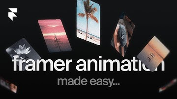 Copy This Approach for Building Framer Animations (Step-by-Step)