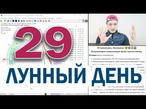 29 лунный день