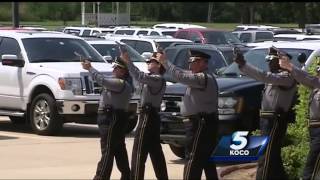 Police honor fallen K-9 unit