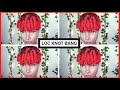 HOW TO DO A LOC KNOT BANG | Locs | Hairstyling Techniques