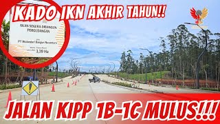 Keliling Jalan KIPP 1C IKN, Akan Dibangun Pergudangan dan Perumahan, Serta Lapangan Golf