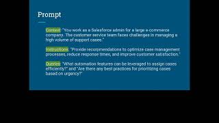 ChatGPT Prompt Engineering for Salesforce Professionals