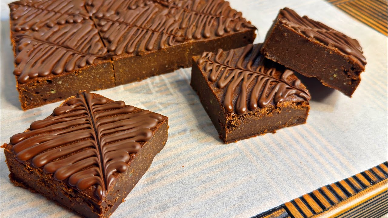 براونيز صحي بدون سكر وصفة ناجحة و لذيذة