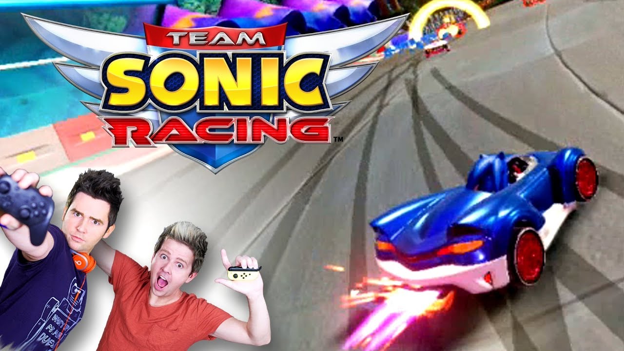 We Play Sonic Racing on Switch! - YouTube