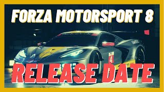 Forza Motorsport 8 Release Date Announcement Trailer