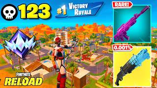 123 Elimination "RANKED RELOAD” Gameplay Wins (Fortnite Chapter 7 PS5 Controller)