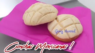 Deliciosas Conchas Mexicanas ! Sin batidora .