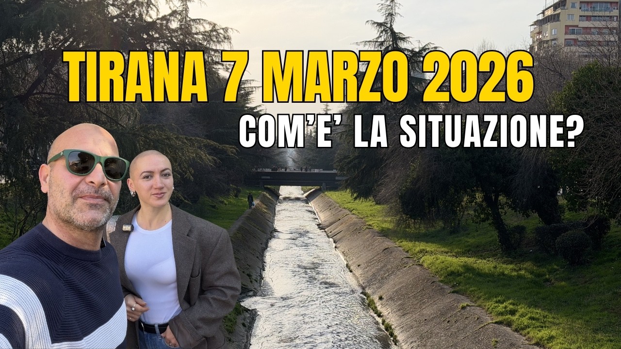 𝗧𝗶𝗿𝗮𝗻𝗮 𝟳 𝗠𝗮𝗿𝘇𝗼 𝟮𝟬𝟮𝟲: 𝗖𝗼𝗺’𝗲' 𝗱𝗮𝘃𝘃𝗲𝗿𝗼 𝗹𝗮 𝘀𝗶𝘁𝘂𝗮𝘇𝗶𝗼𝗻𝗲 𝗶𝗻 𝗰𝗶𝘁𝘁𝗮'?