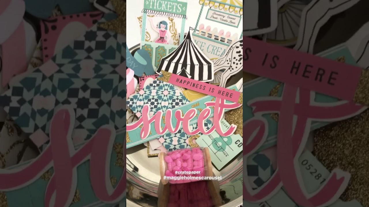 Maggie Holmes Carousel Die Cuts