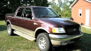 2001 FORD F-150 KING RANCH DRIVE BY