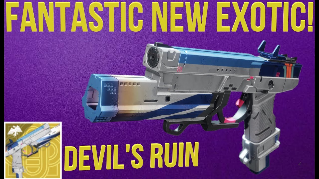 Devil's Ruin Is Fantastic! NEW Exotic Sidearm Review - Destiny 2 Season Of Dawn